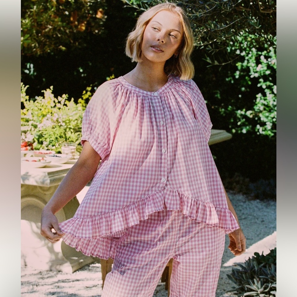 Sophie Sleep Set - Gingham Berry